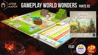 Gameplay World Wonders PT02 (ft. Rainbow Meeple e "E ai, tem jogo?")
