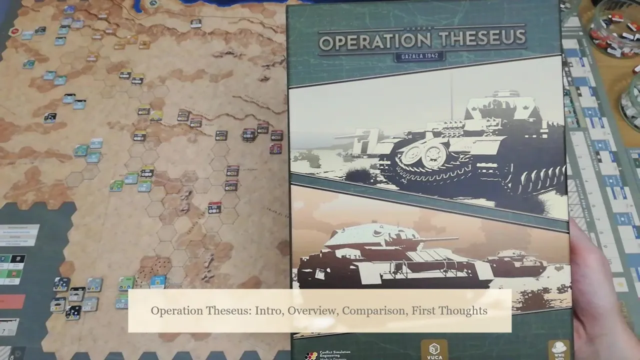 Operation Theseus: Gazala 1942  - Overview, System Comparison & First Thoughts - Diagonal Move