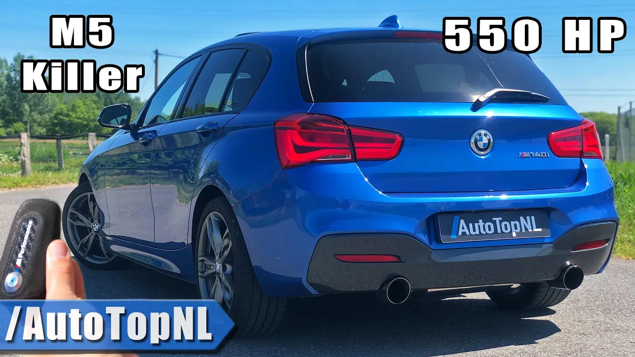 550HP BMW M140i *METH INJECTED M5 Killer* REVIEW on AUTOBAHN [NO SPEED LIMIT] by AutoTopNL