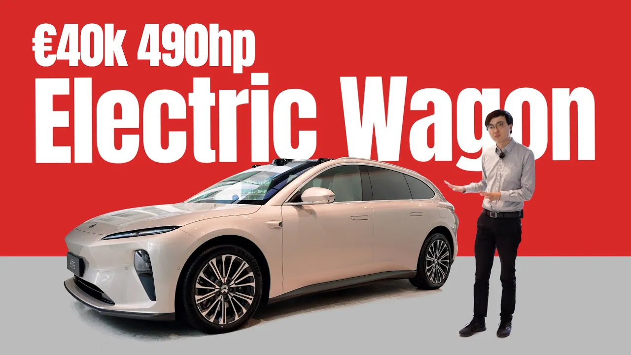 €40k 490hp Electric Wagon - NIO ET5 Touring First Look