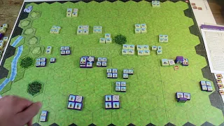 Commands and Colors Medieval AAR - Catalaunian Fields 451 AD (Left)