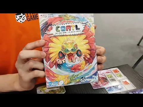 Coatl: the card game board game - how to setup play and review AmassGames * Greater than Games Essen