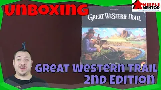 Unboxing Great Western Trail 2nd edition
