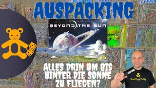 Beyond the sun - Auspacking - Brettspiel Teddy