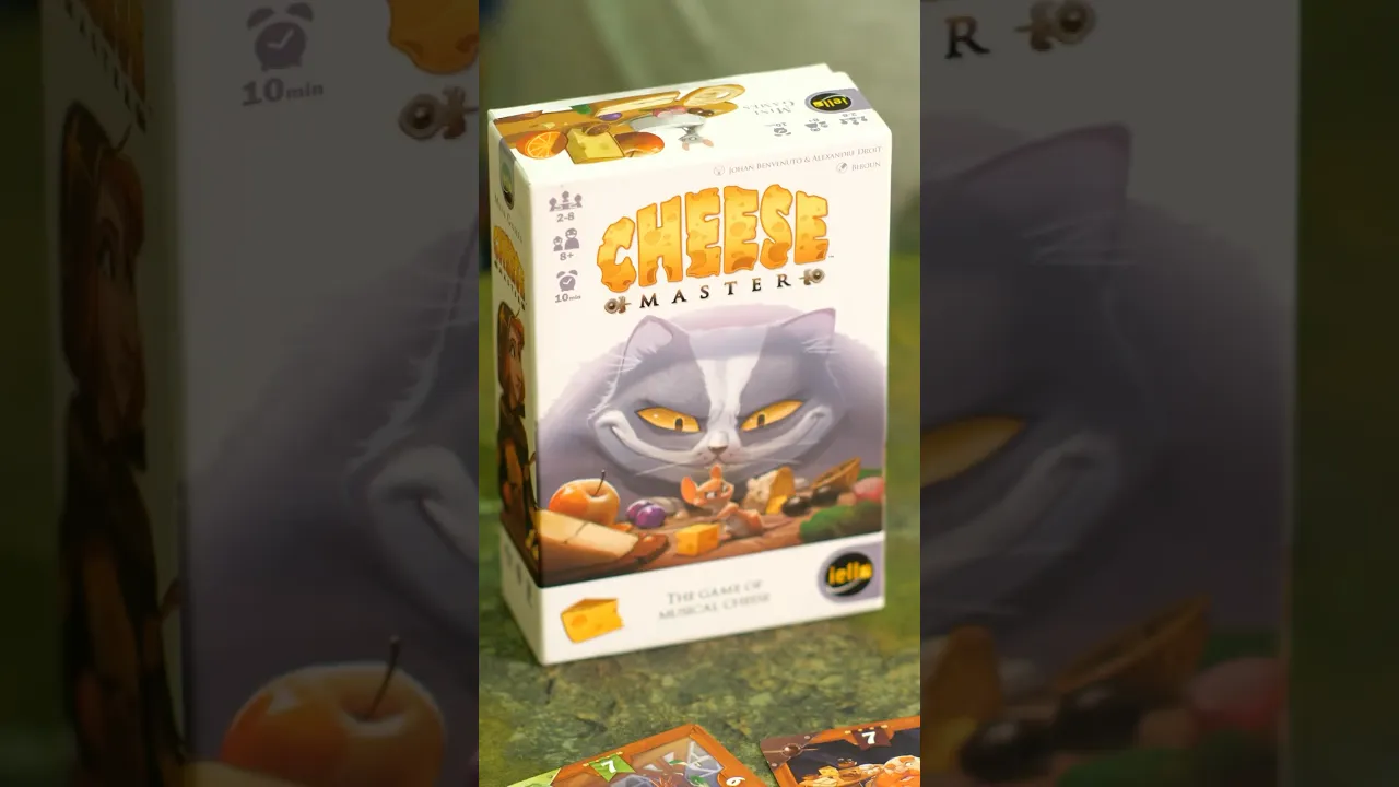Cheese Master - A quick & fun dice-roller! #shorts #shortsfeed #boardgames
