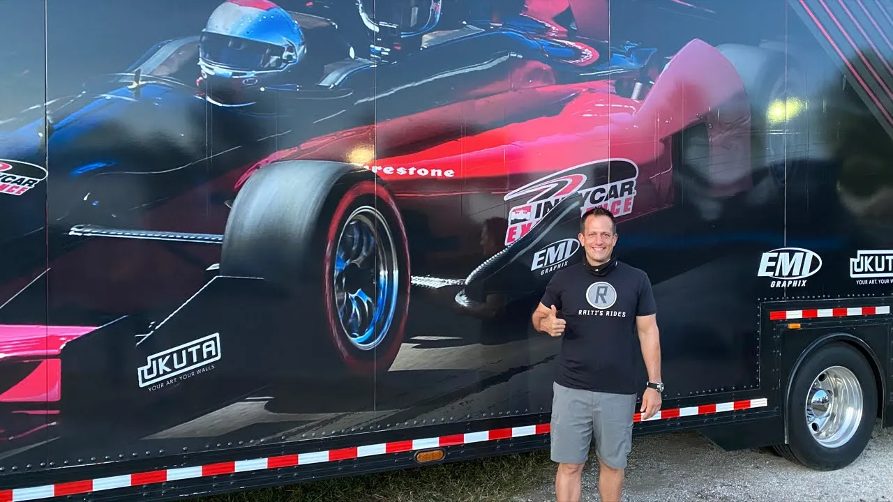 What’s it like to RIDE in an INDYCAR with Mario Andretti?