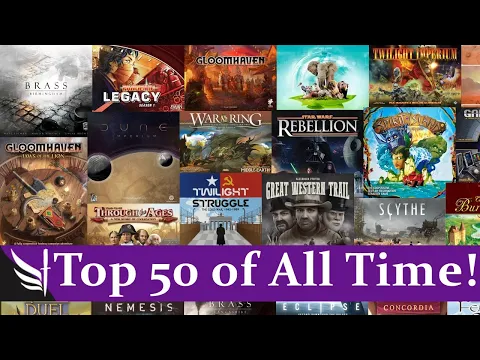 Top 50 Board Games (Of all time!)