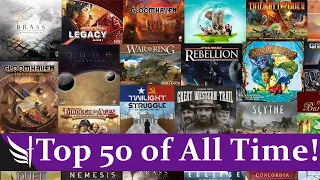 Top 50 Board Games (Of all time!)