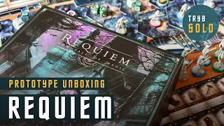 🇬🇧 Requiem: Downfall of Magic | prototype unboxing