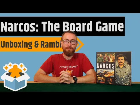 Narcos: The Board Game - Unboxing & Rambling