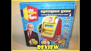 The Price is Right Electronic Game Review & Playthrough | Board Game Night