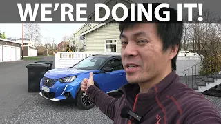 Live streaming Peugeot e-2008 road trip this weekend