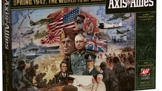 axis and allies gameplay in spanish with my painted game :D