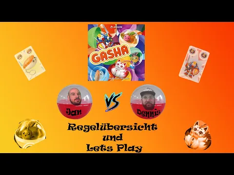 Gasha von Board Game Circus - Regelübersicht und Lets Play