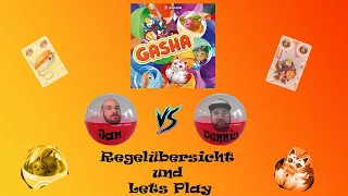 Gasha von Board Game Circus - Regelübersicht und Lets Play