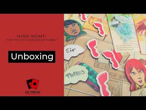 Unboxing | Mind MGMT: The Psychic Espionage “Game.”