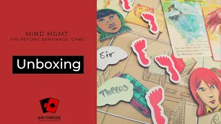 Unboxing | Mind MGMT: The Psychic Espionage “Game.”