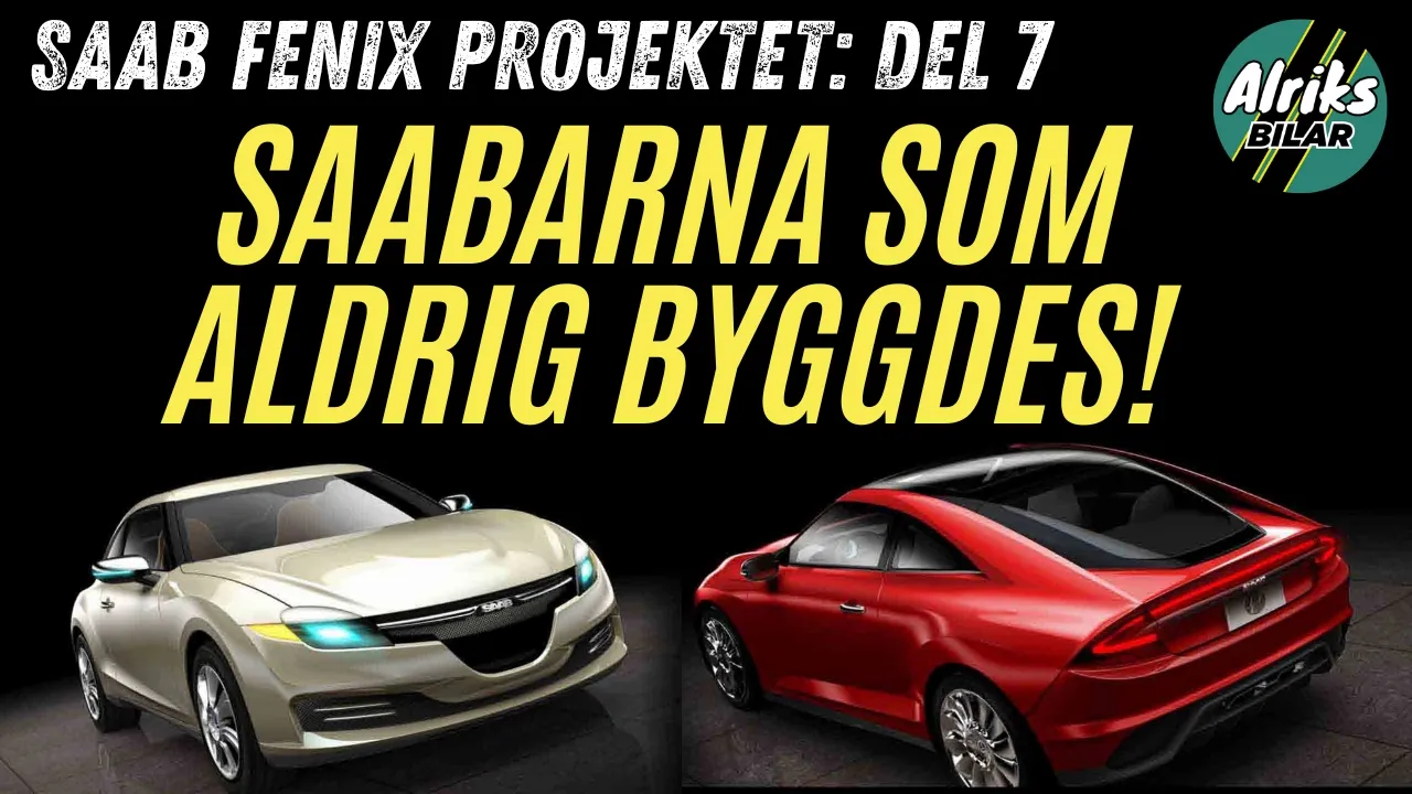 Jason Castriota designade Saabarna som aldrig tillverkades. Exklusiv intervju!