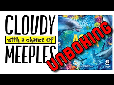 Aqua Unboxing - Cloudy with a Chance of Meeples
