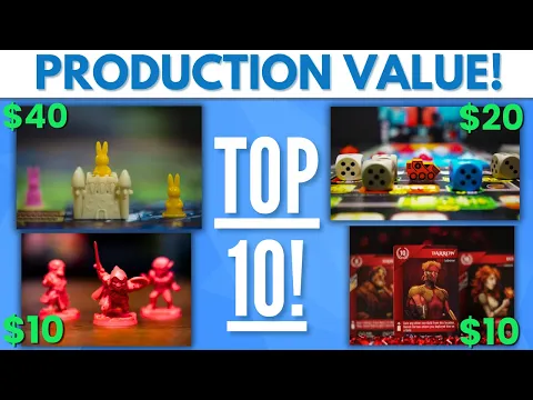 Top 10 Games with Great Production Value!