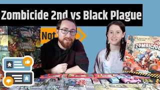 Zombicide 2nd Edition vs Zombicide: Black Plague - Play This, Not That