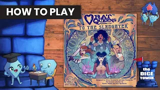 Rat Queens: To the Slaughter Board Game - How to Play. With Stella & Tarrant