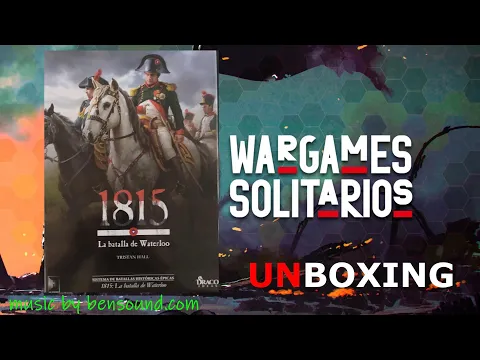 1815 La Batalla de Waterloo. Unboxing. Draco Ideas.