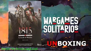 1815 La Batalla de Waterloo. Unboxing. Draco Ideas.