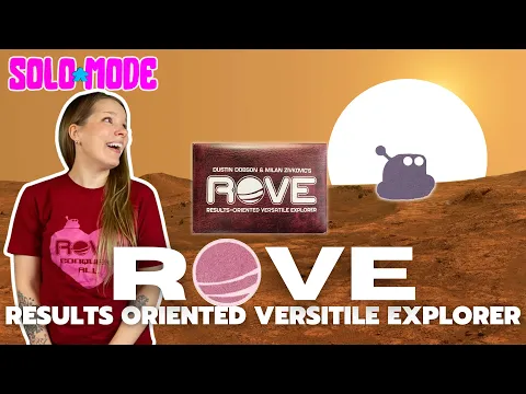 ROVE: Results-Oriented Versatile Explorer - BGG Solo-Mode w/ Foster the Meeple