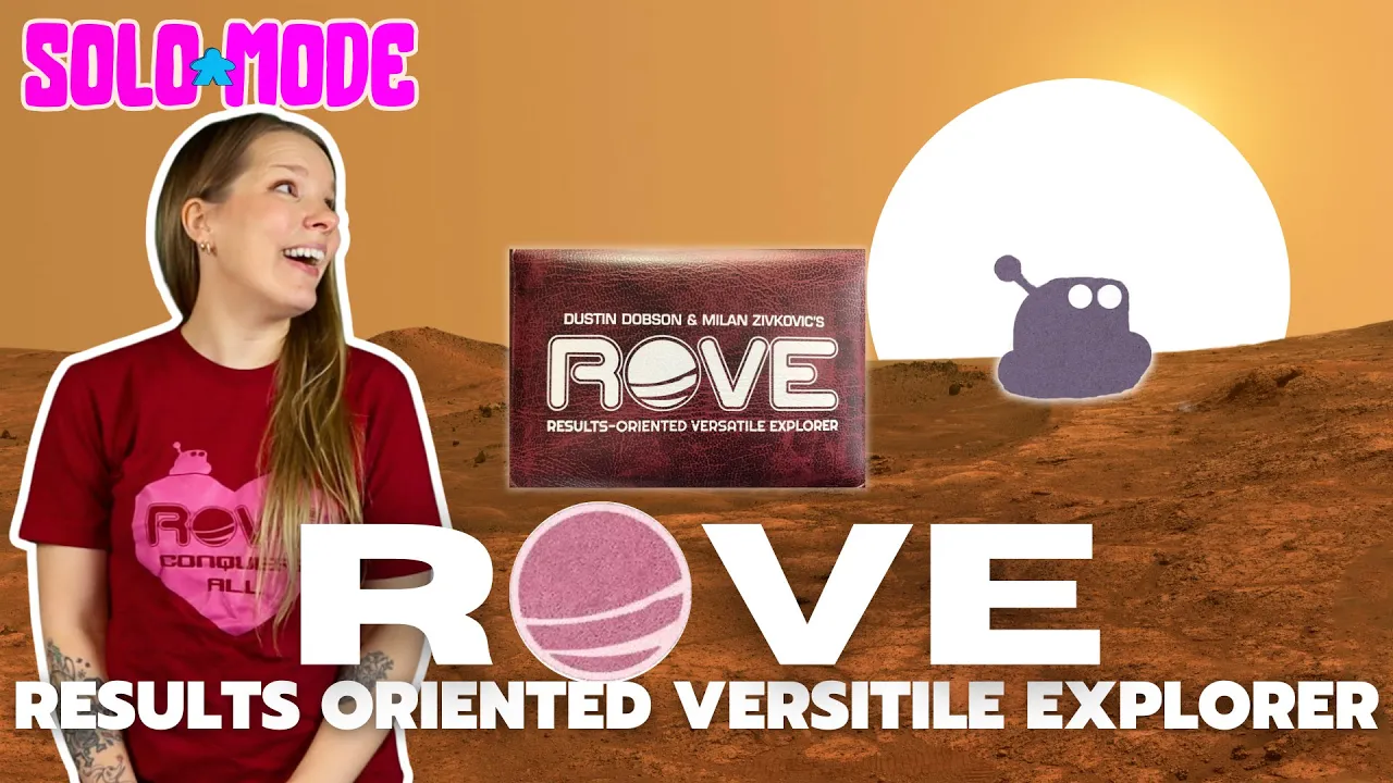 ROVE: Results-Oriented Versatile Explorer - BGG Solo-Mode w/ Foster the Meeple
