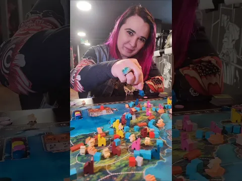 Playing Tinners' Trail new edition from Alley Cat Games