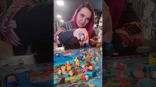 Playing Tinners' Trail new edition from Alley Cat Games