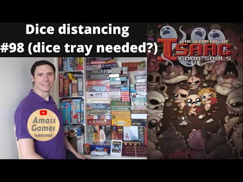Dice distancing 98 The Binding of Isaac board game #videogames #boardgame #tabletop AmassGames