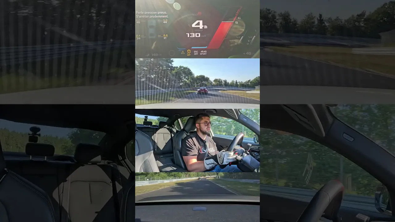 Dancing the BIG NEW BMW G90 M5 on the Nürburgring!