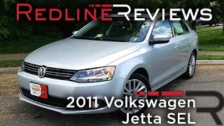 2011 Volkswagen Jetta SEL Review, Walkaround, Exhaust, & Test Drive