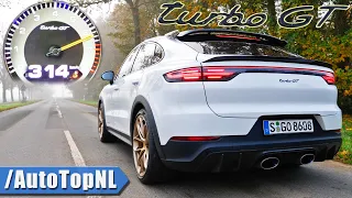 PORSCHE CAYENNE TURBO GT | 0-314KM/H ACCELERATION & AKRAPOVIC SOUND by AutoTopNL