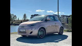 Test av Fiat 500e Cabrio