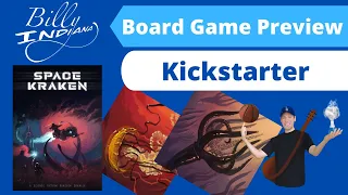 Space Kraken Preview: a Rogue-Like Science Fiction Dungeon Crawler "Board" Game on Kickstarter