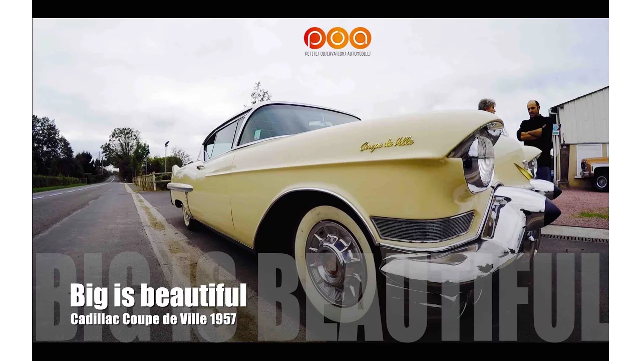 Cadillac Coupe DeVille 1957 : big is beautiful
