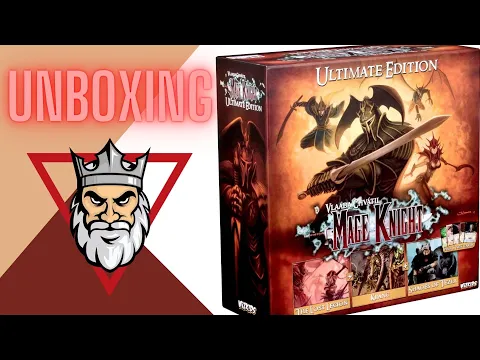 Mage Knight Ultimate Edition Unboxing