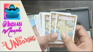 Unboxing Ticket to Ride Map Collection 2: India & Switzerland (English) by Indian Meeple