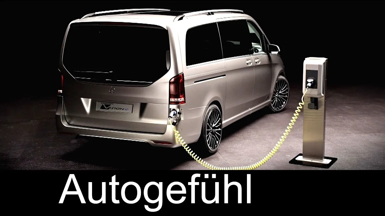 Mercedes V-Class Plugin-Hybrid Concept V-ision presentation - Autogefühl