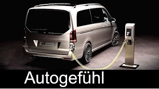 Mercedes V-Class Plugin-Hybrid Concept V-ision presentation - Autogefühl