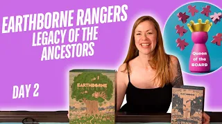 Day 2 - Legacy of Ancestors / Earthborne Rangers / Solo boardgames play through