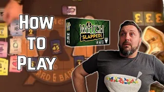 Learn to smack cauldrons in the Spoons-like card game Witch Slapped (How to Play Board Games)