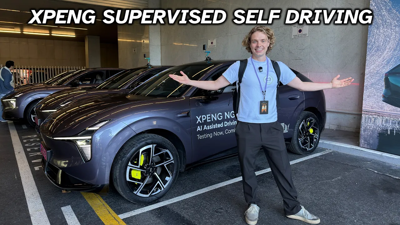 XPENG NGP Is A Real Tesla FSD Rival! Supervised Self Driving Test Ride The L03