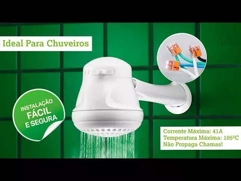 Conector de Emenda de 3 vias linha 221 Wago