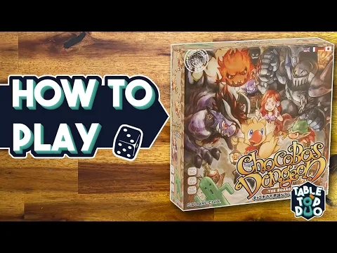 How to Play Chocobo Dungeon Board Game