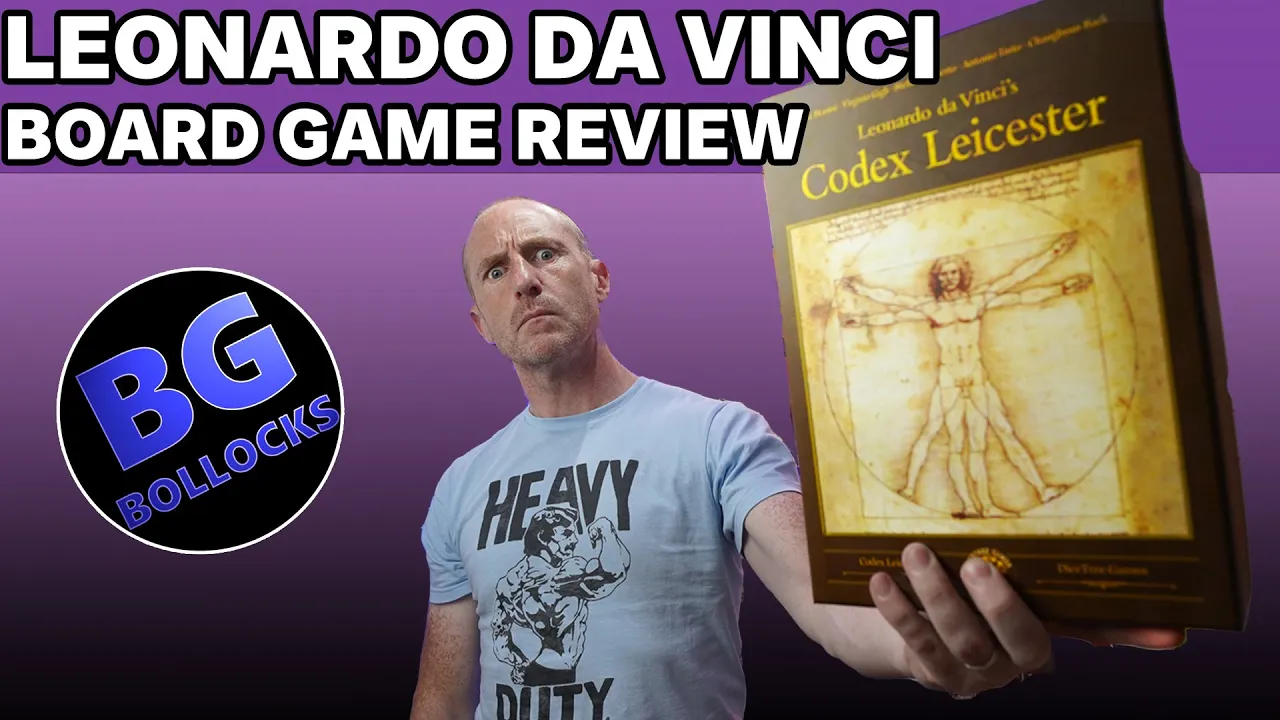 Leonardo Da Vinci Codex Leicester Board Game Review - Deez Nutz?