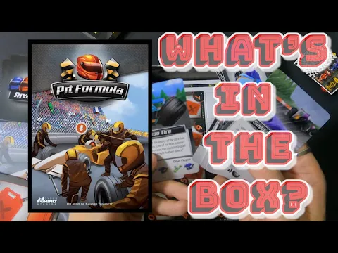Unboxing - Pit Formula [KICKSTARTER] [MECHANIC PLEDGE]